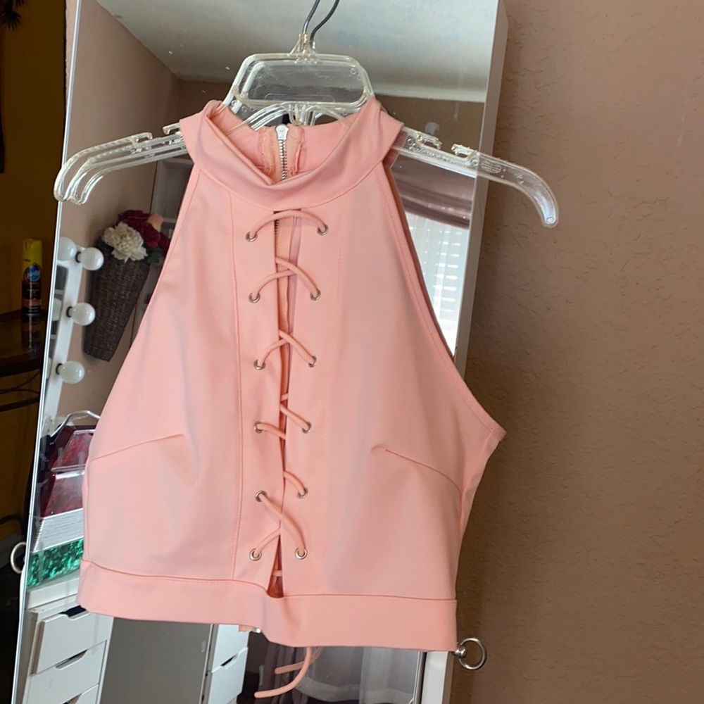 Summer pink top